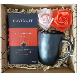 Zestaw prezentowy DAVIDOFF RICH 250g.