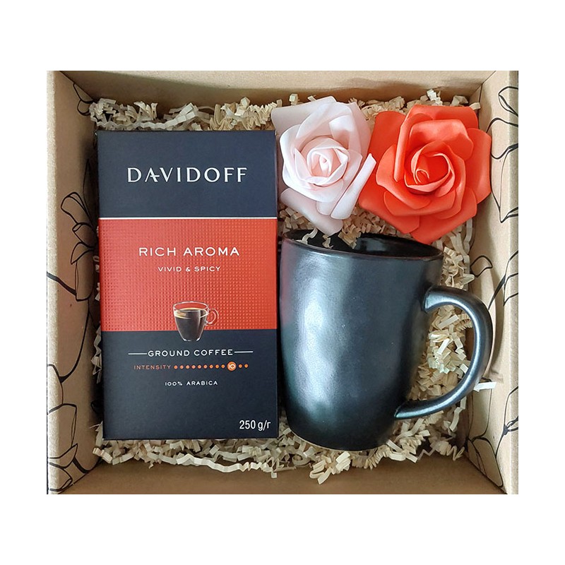 Zestaw prezentowy DAVIDOFF RICH 250g.