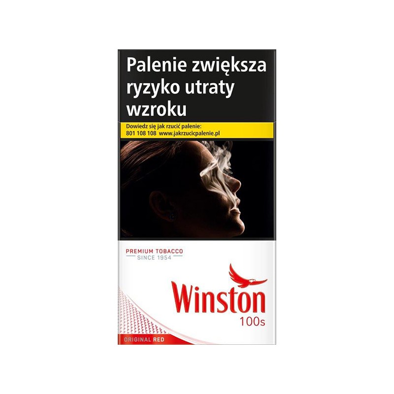 Papierosy WINSTON ORGINAL RED 100