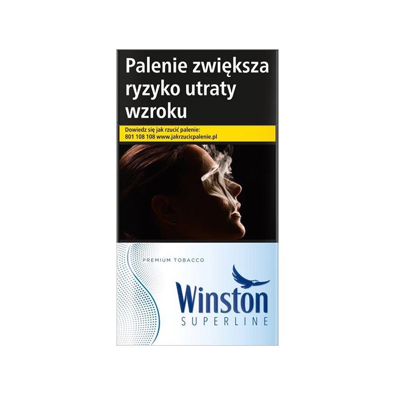 Papierosy WINSTON BLUE SUPERSLIMS