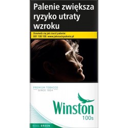 Papierosy WINSTON REAL GREEN 100