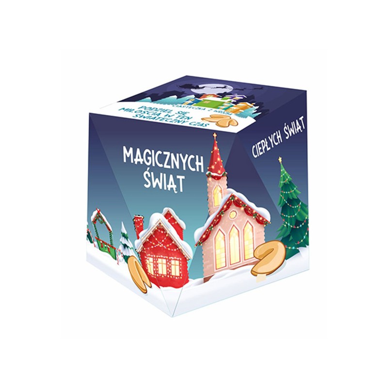 CIASTECZKO Z WRÓŻBĄ ŚWIĄTECZNĄ (1szt)