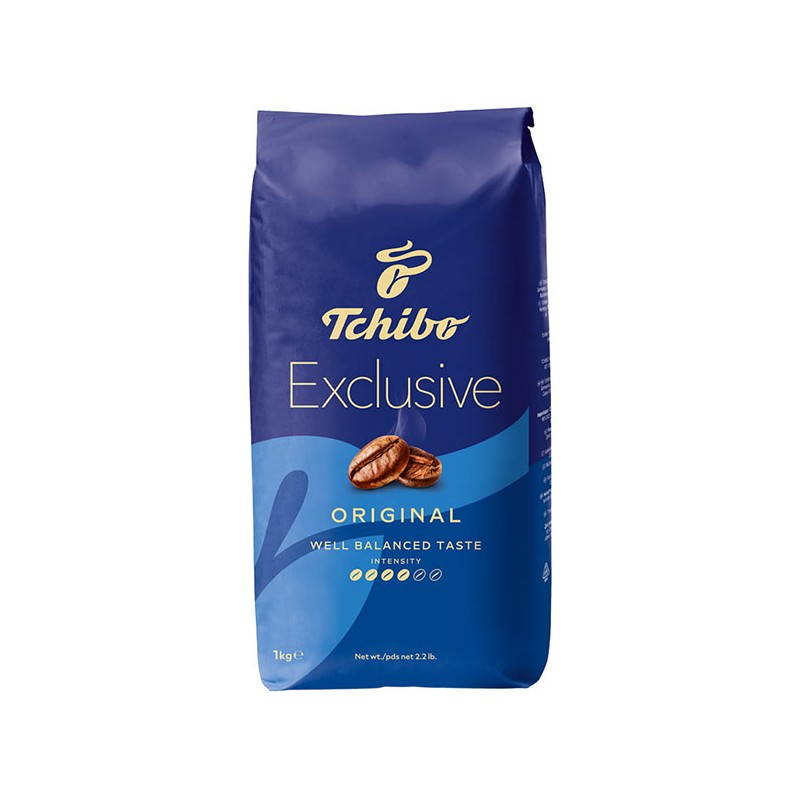 Kawa ziarnista TCHIBO EXCLUSIVE 1 kg.