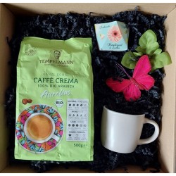 Zestaw prezentowy kawa TEMPELMANN AURELIAS CAFFE CREMA 500g