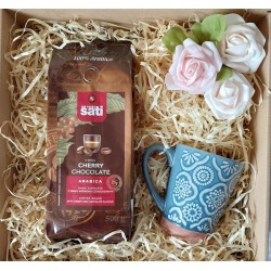 Zestaw prezentowy kawa SATI CHERRY CHOCOLATE 500g