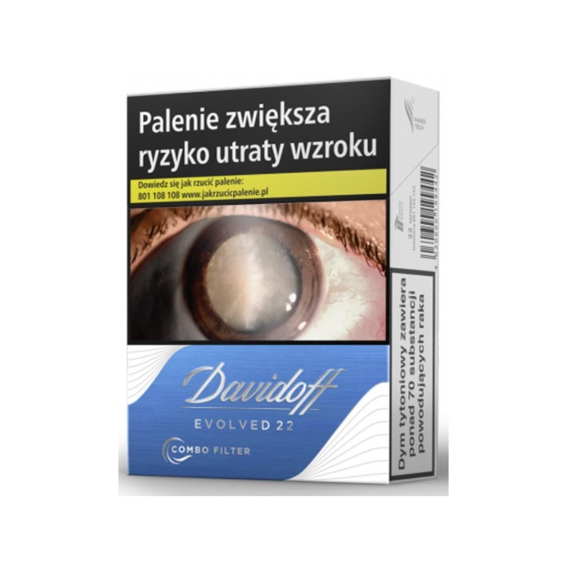 Papierosy DAVIDOFF EVOLVED BLUE 22 KS