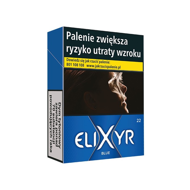 Papierosy ELIXYR BLUE 22 KS