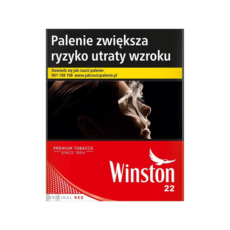 Papierosy WINSTON ORGINAL RED 22 KS