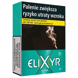 Papierosy ELIXYR GREEN 22 KS
