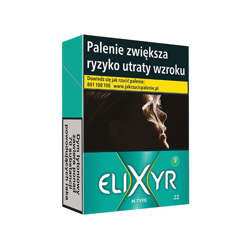 Papierosy ELIXYR GREEN 22 KS