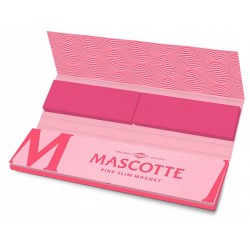 Bibułki MASCOTTE SLIM SIZE PINK MAGNETIC