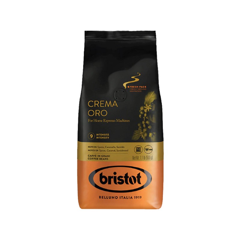 Kawa ziarnista BRISTOT CREMA ORO 500g.