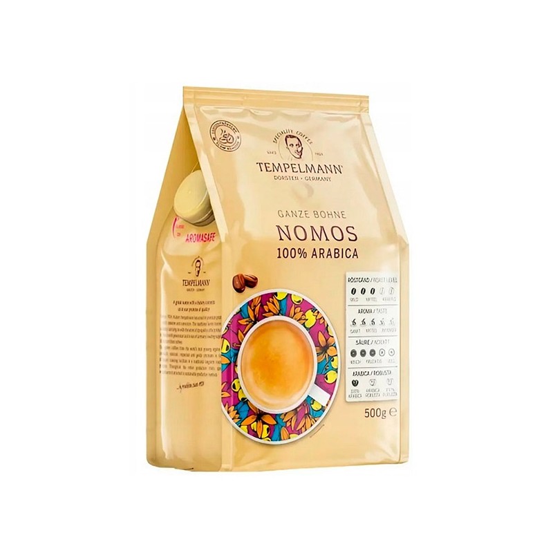 Kawa ziarnista TEMPELMANN NOMOS CAFFE CREMA 500g.