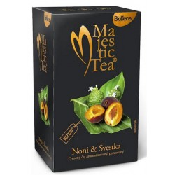 Herbata ekspresowa BIOGENA MAJESTIC NONI & ŚLIWKA - 20 torebek