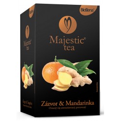 Herbata ekspresowa BIOGENA MAJESTIC IMBIR & MANDARYNKA - 20 torebek