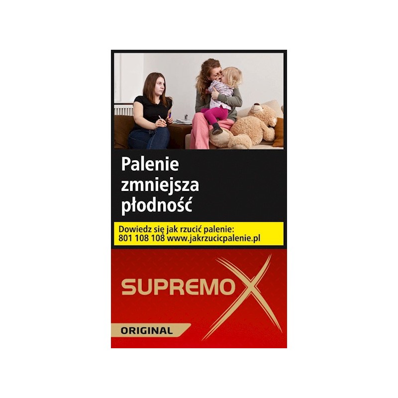 Cygaretki SUPREMO X ORGINAL 20