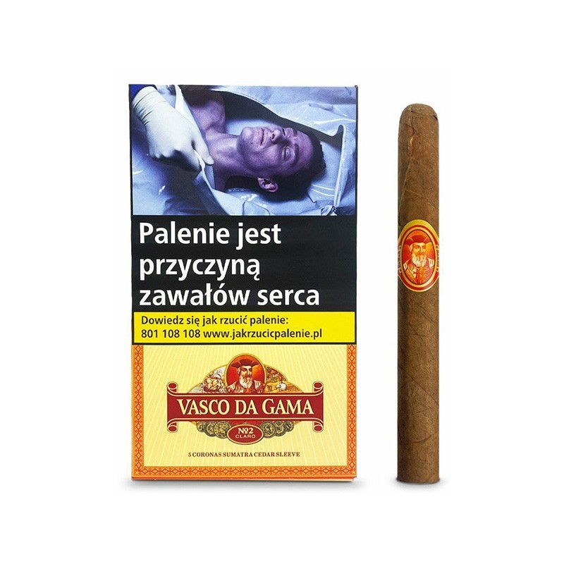 Cygaro VASCO DA GAMA CORONAS No 2 CLARO (5)