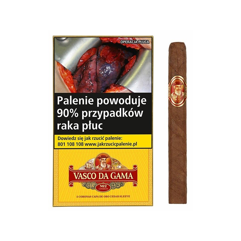 Cygaro VASCO DA GAMA CAPA DE ORO No2 CARRIBBEAN (5)