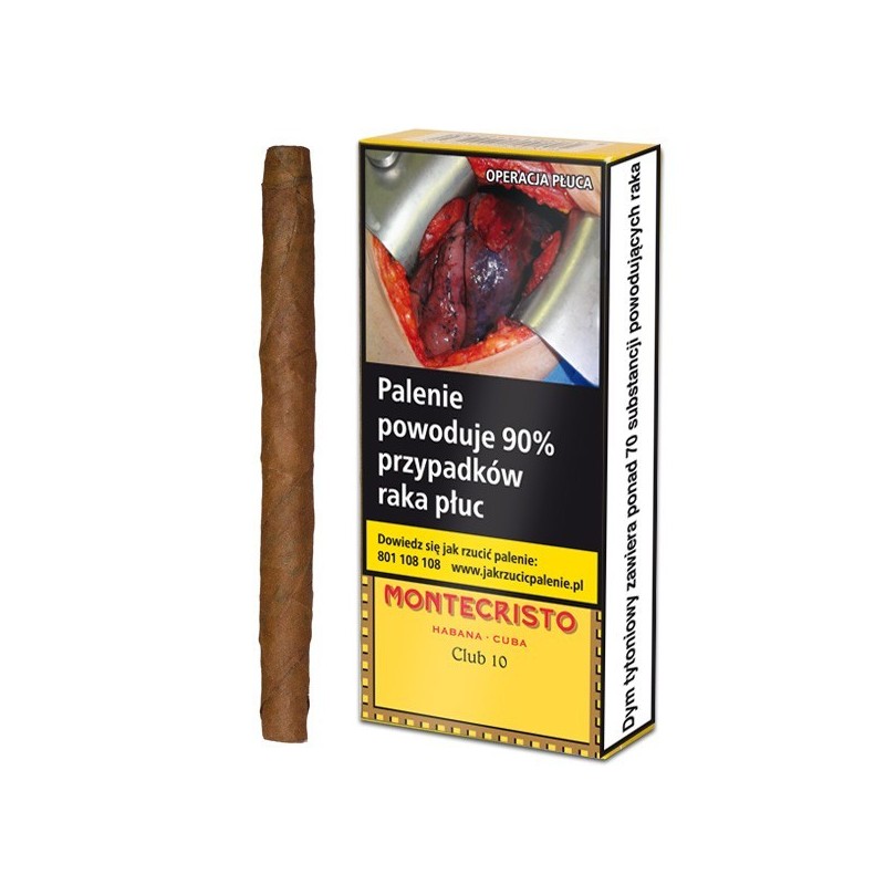 Cygaretki MONTECRISTO CLUB (10)