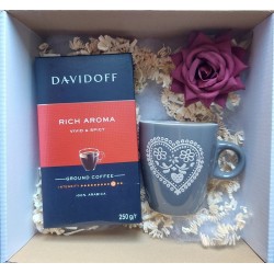 Zestaw prezentowy DAVIDOFF RICH 250g.