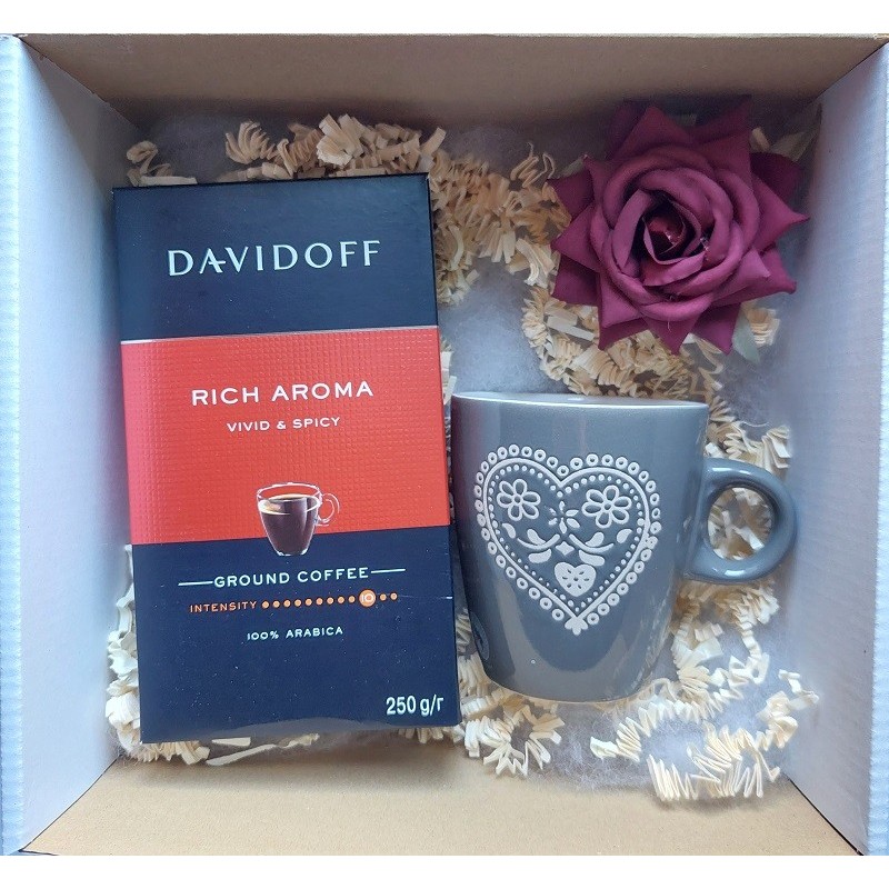 Zestaw prezentowy DAVIDOFF RICH 250g.