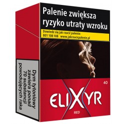 Papierosy ELIXYR RED 40 (5 paczek po 40 sztuk)