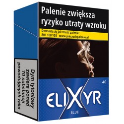 Papierosy ELIXYR BLUE 40 (5 paczek po 40 sztuk)