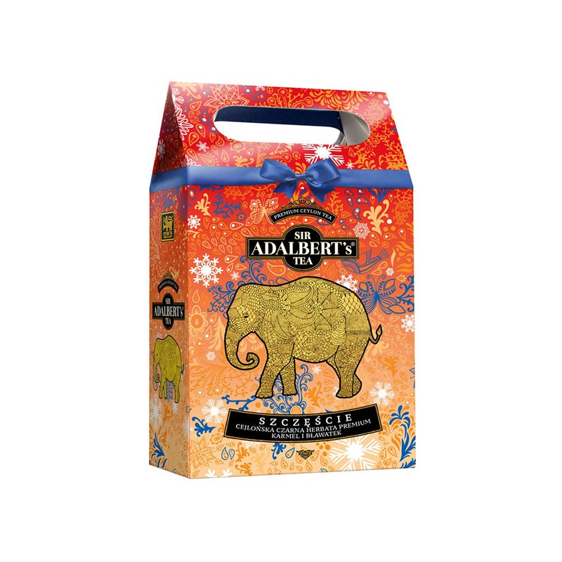 Herbata liściasta ADALBERT'S PRZEZENT SZCZĘŚCIE 50g.
