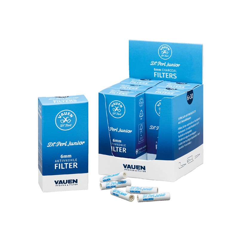 Filtry węglowe VAUEN 6mm (50)