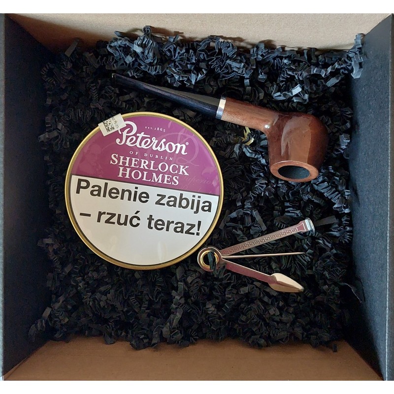 Zestaw prezentowy tytoń PETERSON SHERLOCK HOLMES 50g.
