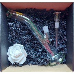 Zestaw prezentowy fajka wodna szklana