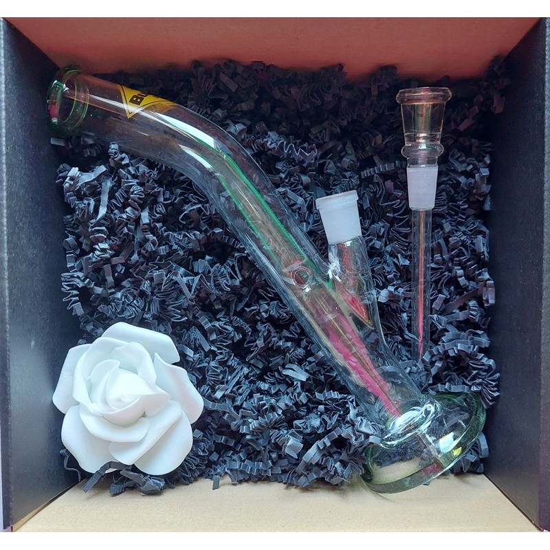 Zestaw prezentowy fajka wodna szklana