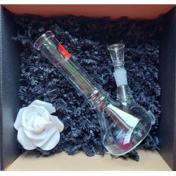 Zestaw prezentowy fajka wodna szklana