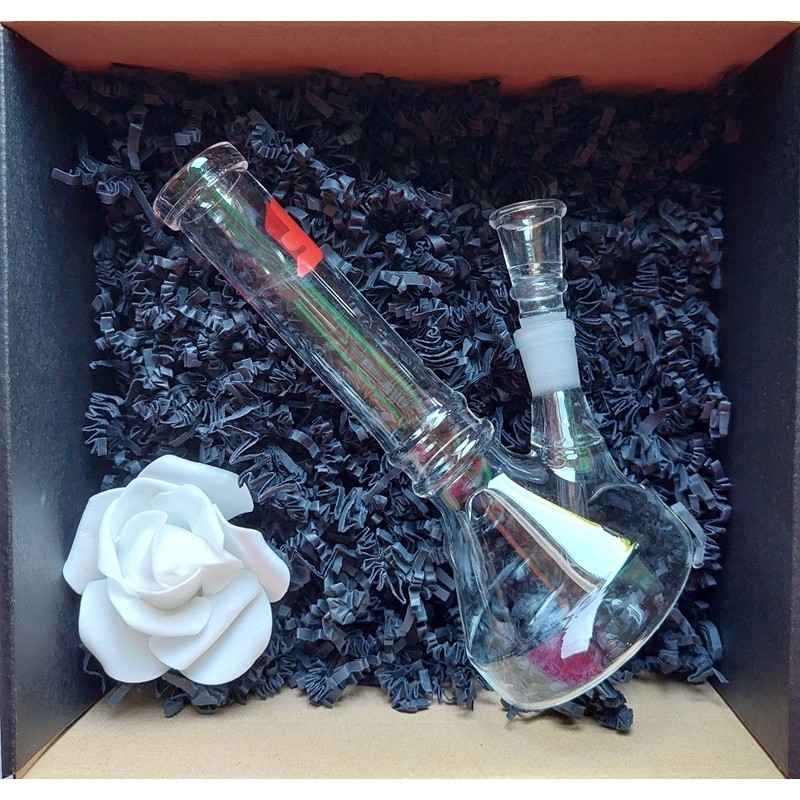 Zestaw prezentowy fajka wodna szklana