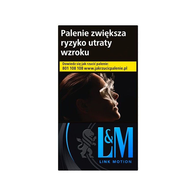 Papierosy L&M LINK MOTION BLUE SUPERSLIMS