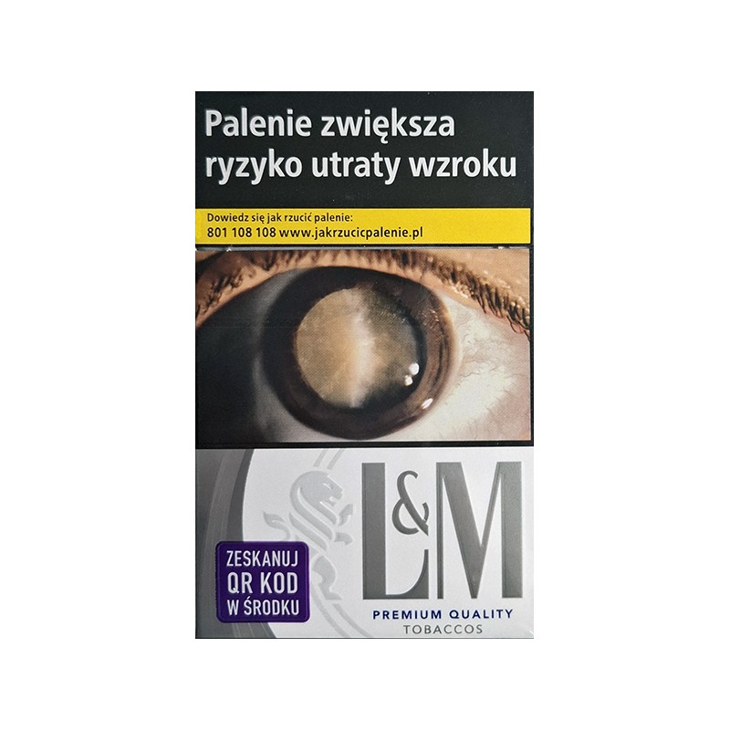 Papierosy L&M SILVER LABEL