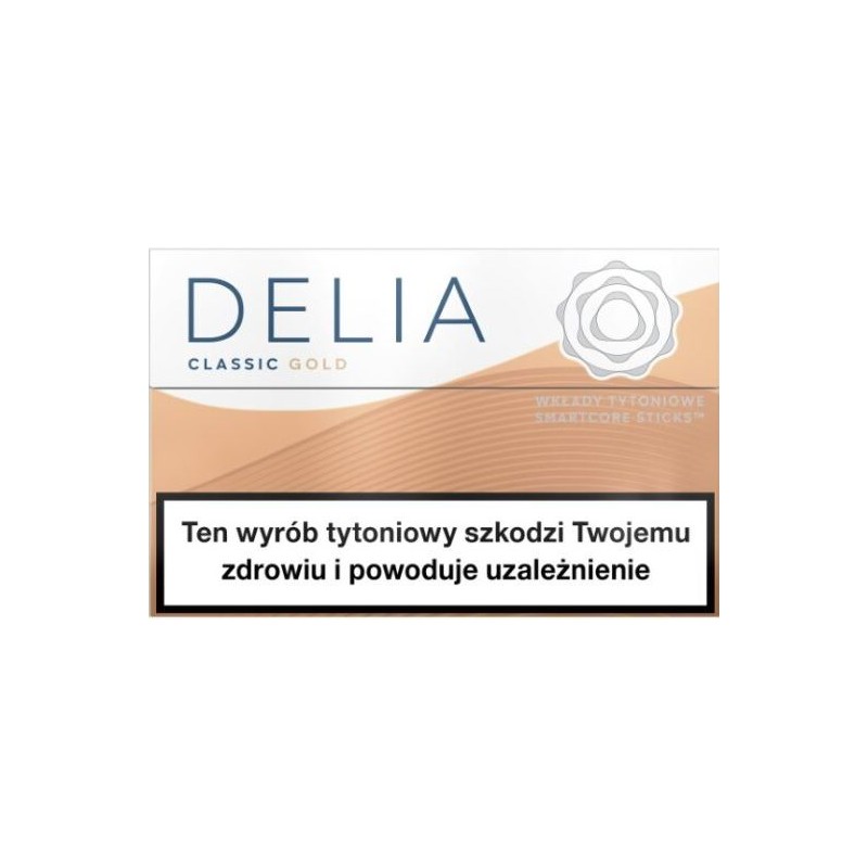 Wkłady tytoniowe DELIA CLASSIC GOLD (10)