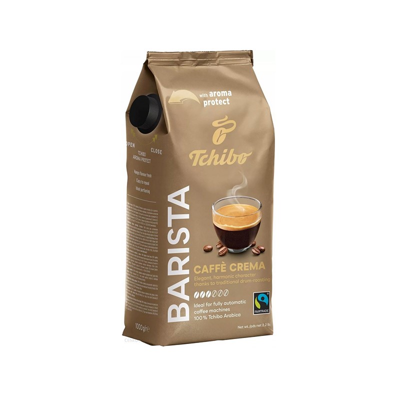 Kawa ziarnista TCHIBO BARISTA CAFFE CREMA 1 kg.