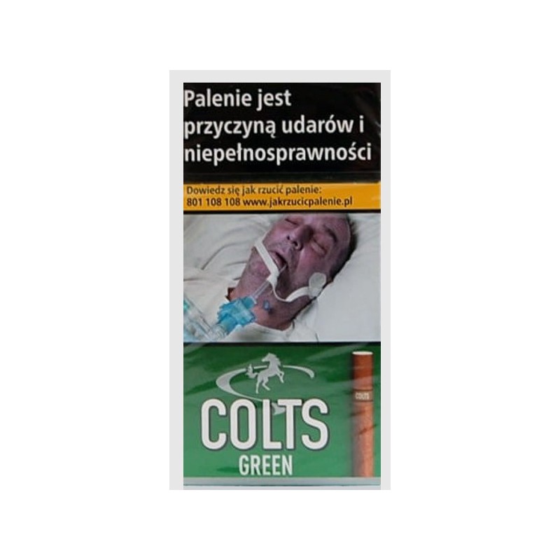 Cygaretki COLTS FILTER GREEN(10)