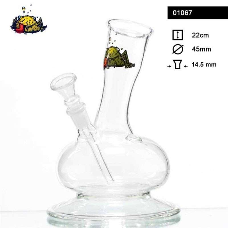 Fajka wodna szklana (1067) - 22 cm.