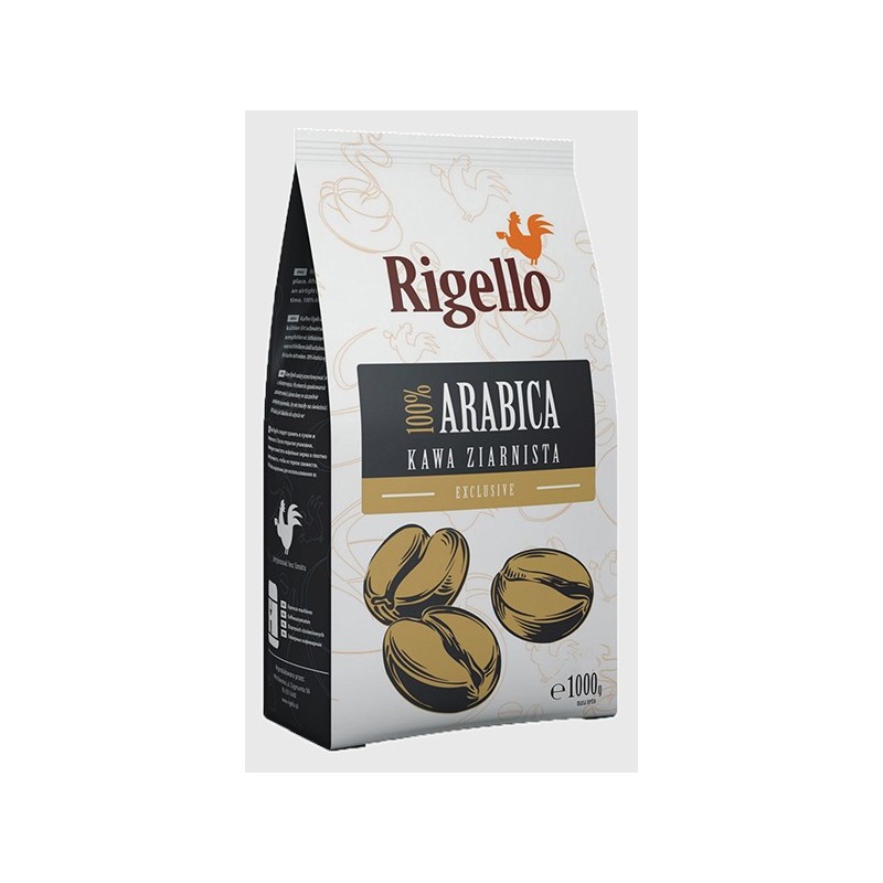 Kawa ziarnista RIGELLO 100% ARABIKA 500g.